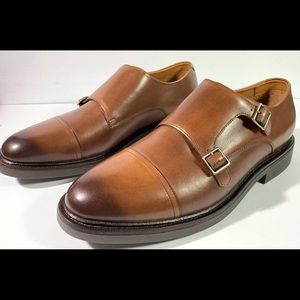 Polo Ralph Lauren Asher leather Monk strap Buckle